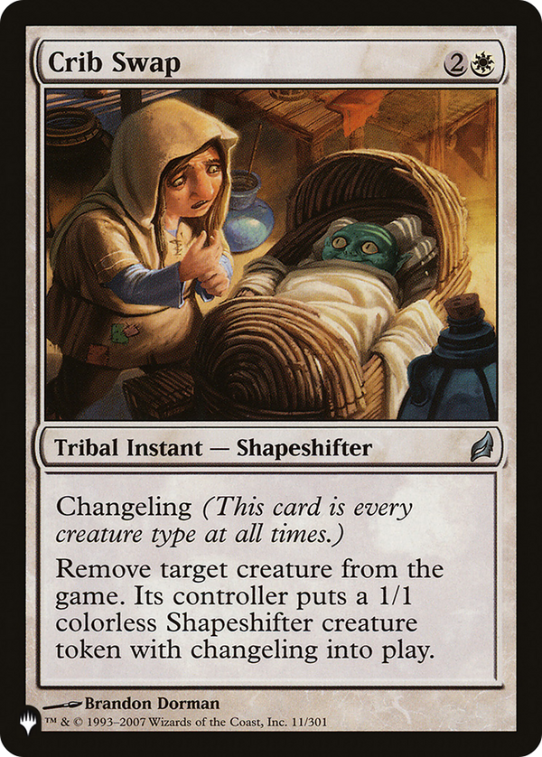 Crib Swap (LRW) (LIST-LRW-11) - The List