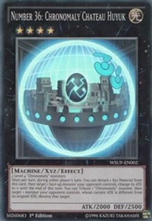Number 36: Chronomaly Chateau Huyuk (WSUP-EN002) - World Superstars 1st Edition