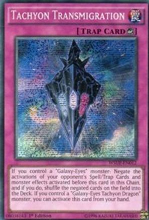 Tachyon Transmigration (WSUP-EN012) - World Superstars 1st Edition