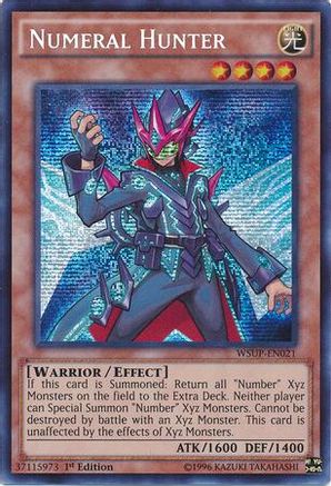 Numeral Hunter (WSUP-EN021) - World Superstars 1st Edition