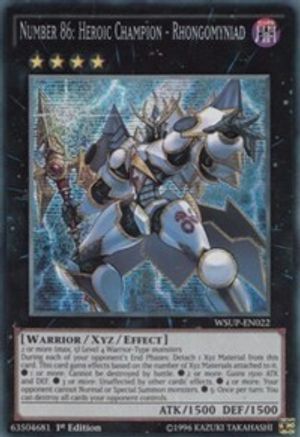 Number 86: Heroic Champion - Rhongomyniad (WSUP-EN022) - World Superstars 1st Edition