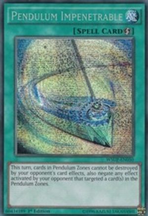 Pendulum Impenetrable (WSUP-EN050) - World Superstars 1st Edition