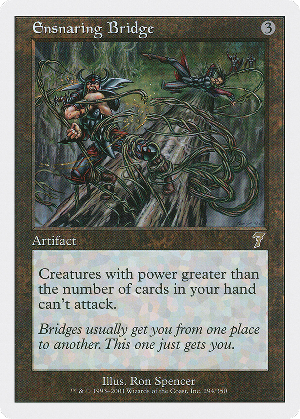 Ensnaring Bridge (7ED-294) - 7th Edition Foil