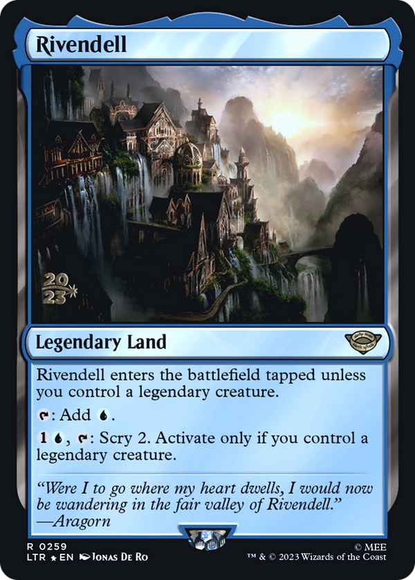 Rivendell (PRE-259) - Tales of Middle-earth Promos Foil