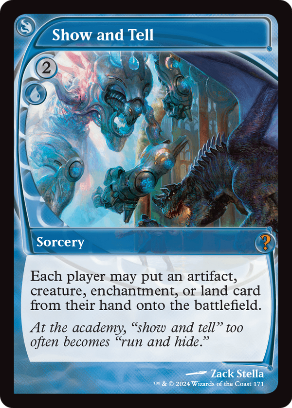 Show and Tell (Future Sight) (MB2-171) - Mystery Booster 2