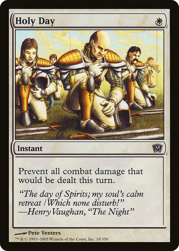 Holy Day (9ED-018) - 9th Edition Foil
