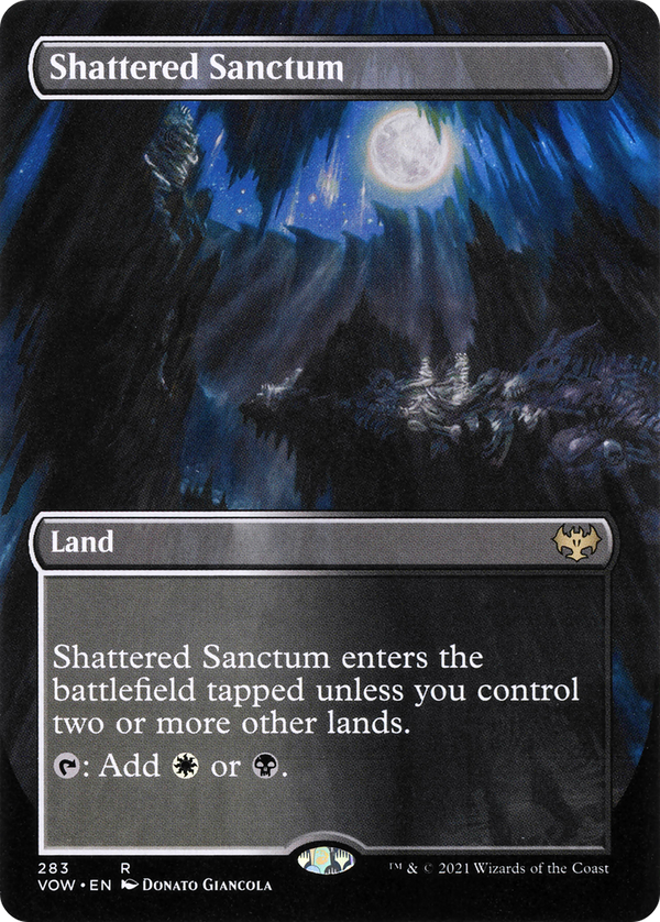 Shattered Sanctum (Borderless) (VOW-283) - Innistrad: Crimson Vow