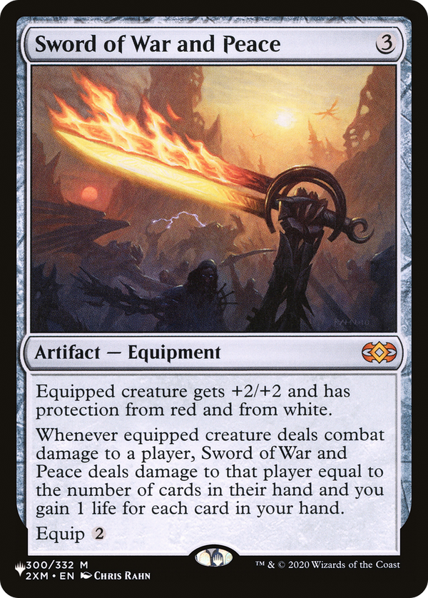 Sword of War and Peace (LIST-2XM-300) - The List