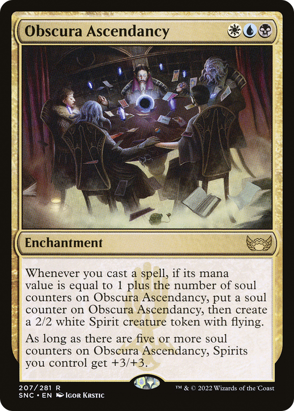 Obscura Ascendancy (SNC-207) - Streets of New Capenna Foil