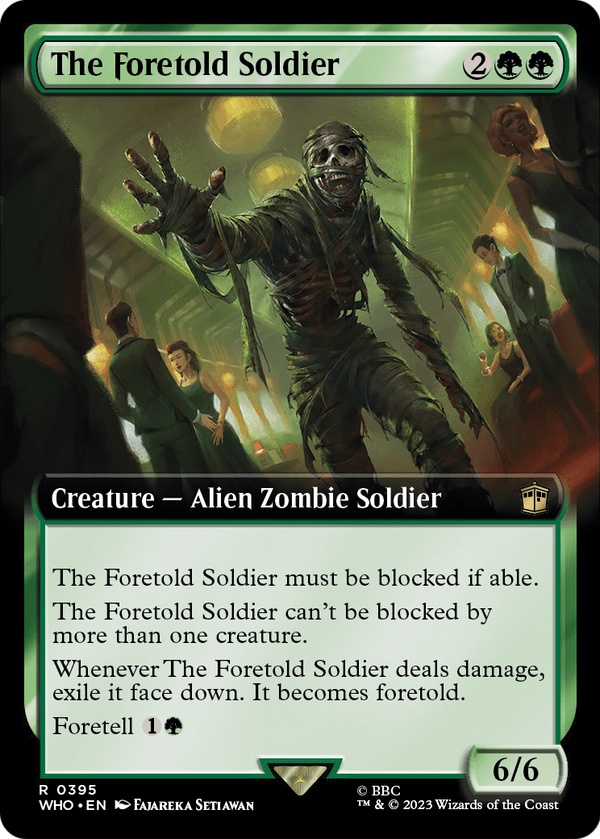 The Foretold Soldier (Extended Art) (WHO-395) - Doctor Who: (Extended Art)