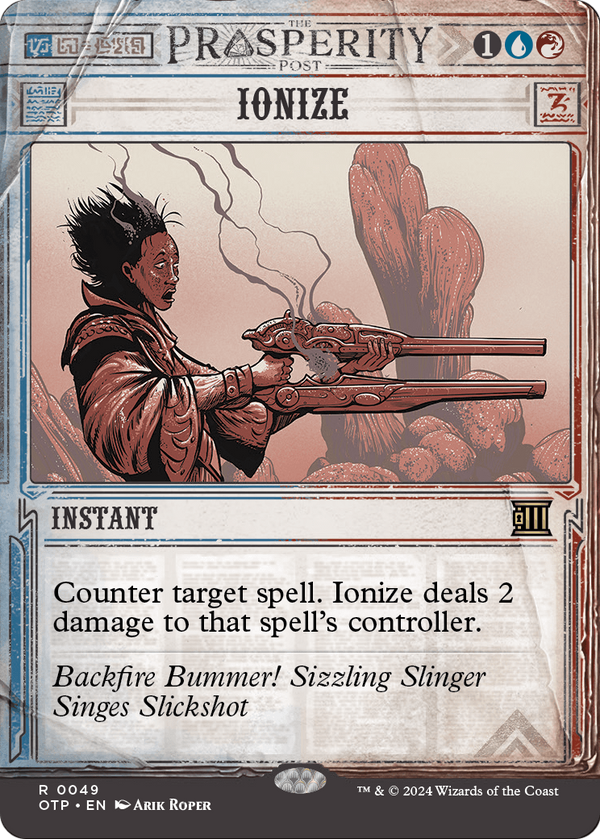 Ionize (OTP-049) - Breaking News: (Showcase) (Borderless)
