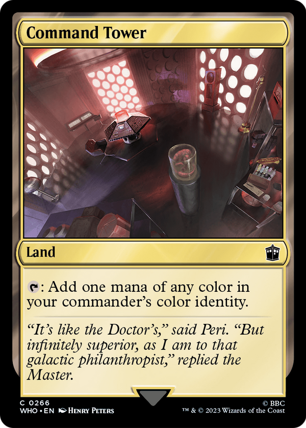 Command Tower (0266) (WHO-266) - Doctor Who