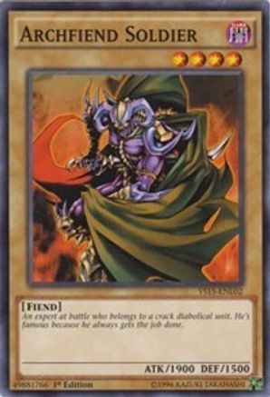 Archfiend Soldier (YS15-ENL02) - Starter Deck: Dark Legion 1st Edition