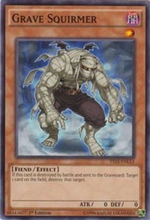 Grave Squirmer (YS15-ENL13) - Starter Deck: Dark Legion 1st Edition