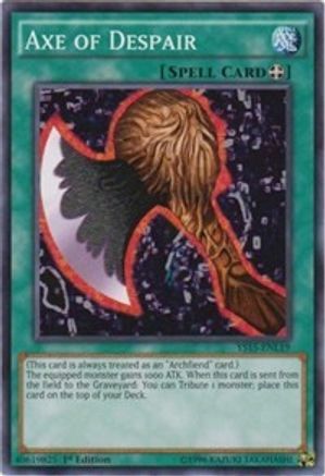 Axe of Despair (YS15-ENL19) - Starter Deck: Dark Legion 1st Edition