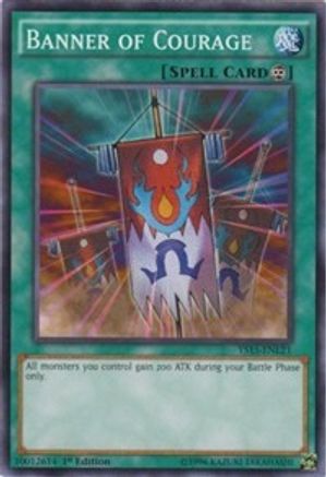 Banner of Courage (YS15-ENL21) - Starter Deck: Dark Legion 1st Edition