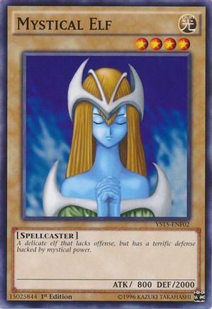 Mystical Elf (YS15-ENF02) - Starter Deck: Saber Force 1st Edition