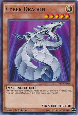 Cyber Dragon (YS15-ENF05) - Starter Deck: Saber Force 1st Edition