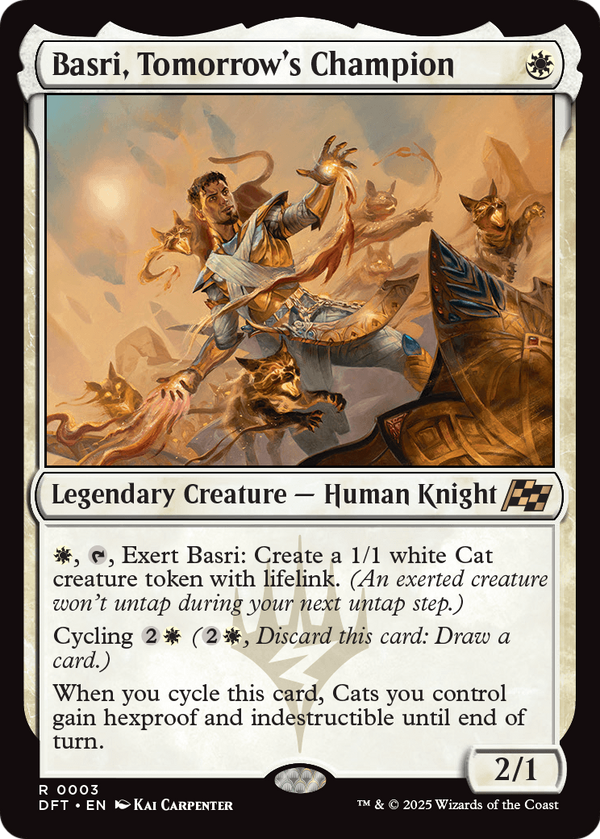 Basri, Tomorrow's Champion (DFT-003) - Aetherdrift