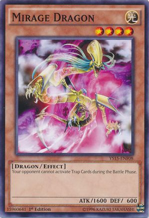 Mirage Dragon (YS15-ENF08) - Starter Deck: Saber Force 1st Edition