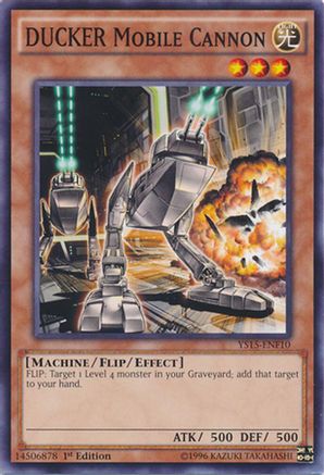 DUCKER Mobile Cannon (YS15-ENF10) - Starter Deck: Saber Force 1st Edition