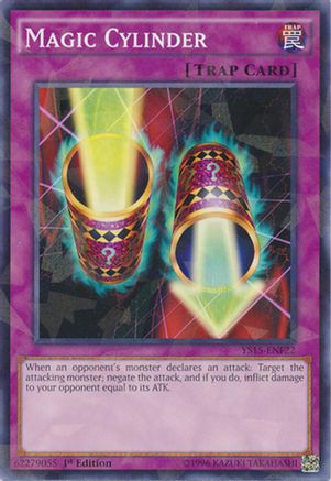 Magic Cylinder (Shatterfoil) (YS15-ENF22) - Starter Deck: Saber Force 1st Edition