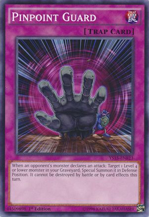 Pinpoint Guard (YS15-ENF23) - Starter Deck: Saber Force 1st Edition