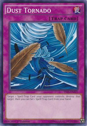Dust Tornado (YS15-ENF25) - Starter Deck: Saber Force 1st Edition