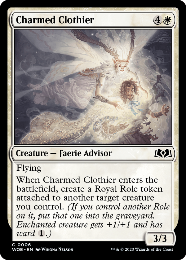 Charmed Clothier (WOE-006) - Wilds of Eldraine