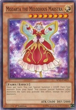 Mozarta the Melodious Maestra (SP15-EN019) - Star Pack ARC-V 1st Edition