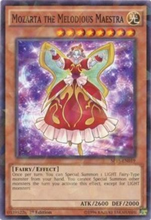 Mozarta the Melodious Maestra (Shatterfoil) (SP15-EN019) - Star Pack ARC-V 1st Edition