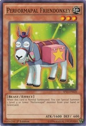 Performapal Friendonkey (SP15-EN026) - Star Pack ARC-V 1st Edition