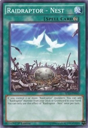 Raidraptor - Nest (SP15-EN045) - Star Pack ARC-V 1st Edition