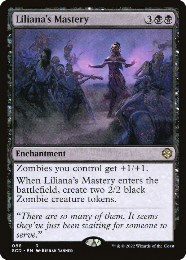 Liliana's Mastery (SCD-086) - Starter Commander Decks