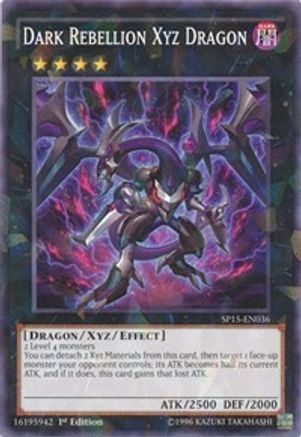 Dark Rebellion Xyz Dragon (Shatterfoil) (SP15-EN036) - Star Pack ARC-V 1st Edition