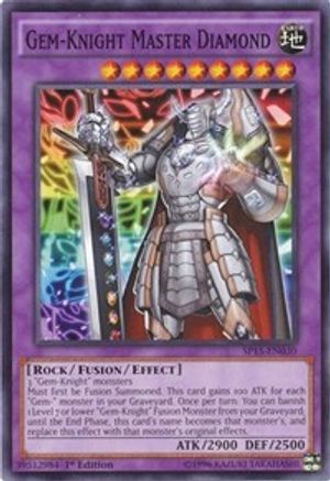 Gem-Knight Master Diamond (SP15-EN030) - Star Pack ARC-V 1st Edition