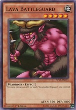 Lava Battleguard (SP15-EN003) - Star Pack ARC-V 1st Edition