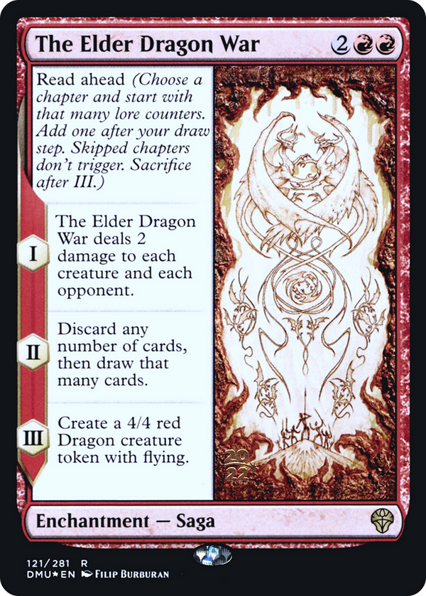 The Elder Dragon War (PRE-121) - Dominaria United Promos Foil