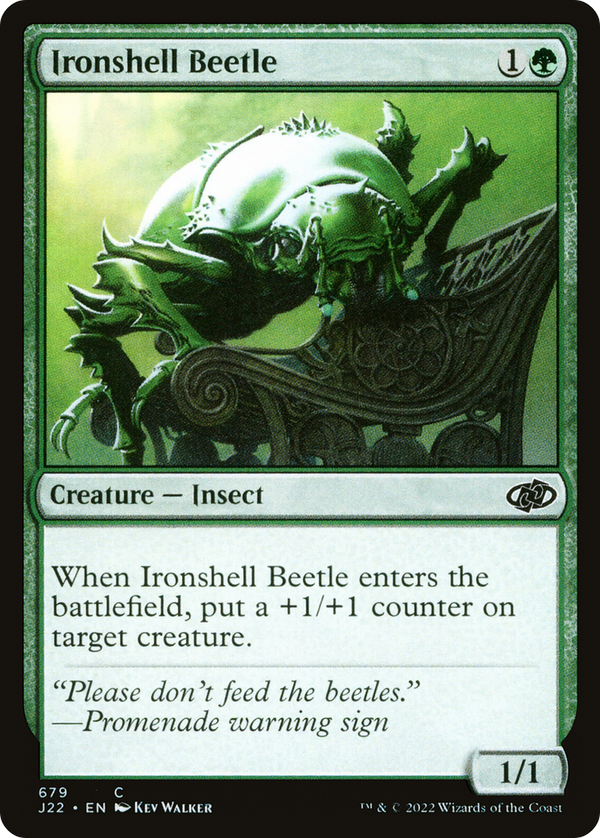Ironshell Beetle (J22-679) - Jumpstart 2022