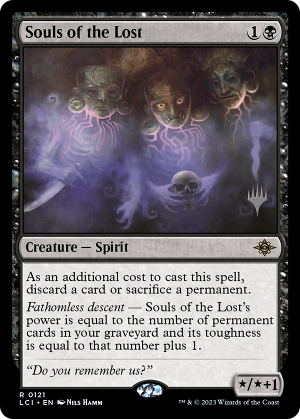 Souls of the Lost (PPLCI-121) - The Lost Caverns of Ixalan Promos Foil