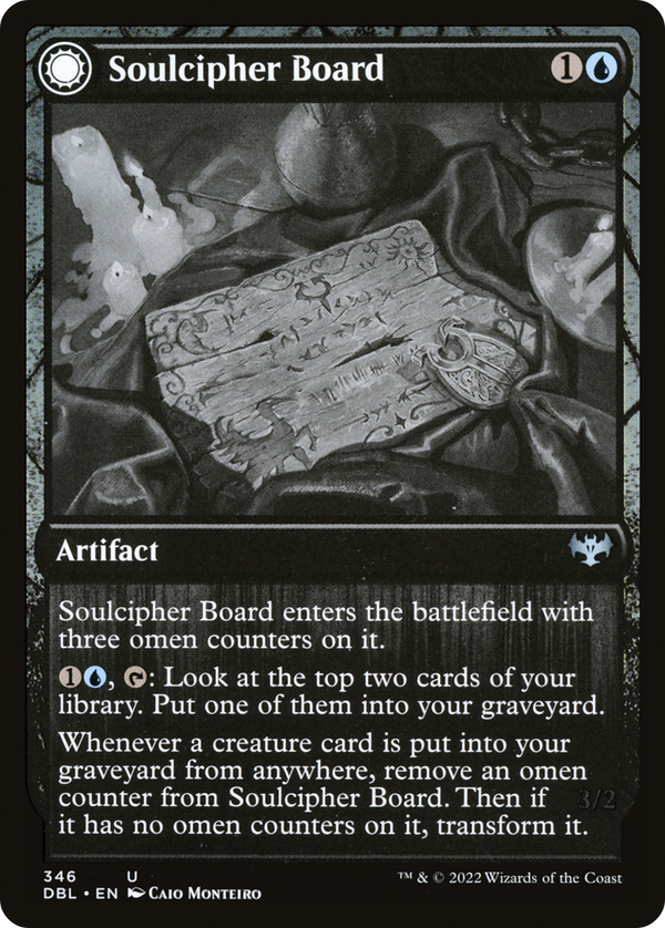 Soulcipher Board (DBL-346) - Innistrad: Double Feature: (Double Faced Transform)