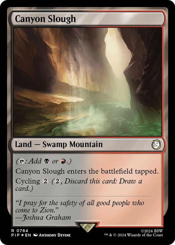 Canyon Slough (Surge Foil) (PIP-784) - Fallout Foil