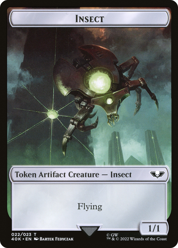 Insect (T40K-022) - Warhammer 40,000 Tokens