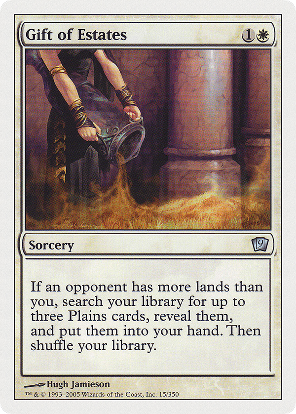 Gift of Estates (9ED-015) - 9th Edition Foil