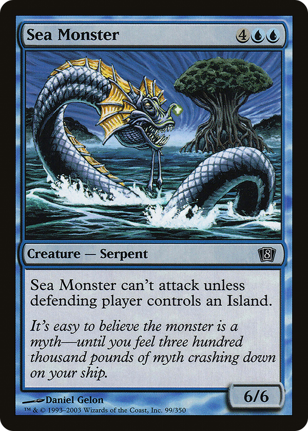 Sea Monster (8ED-099) - 8th Edition Foil