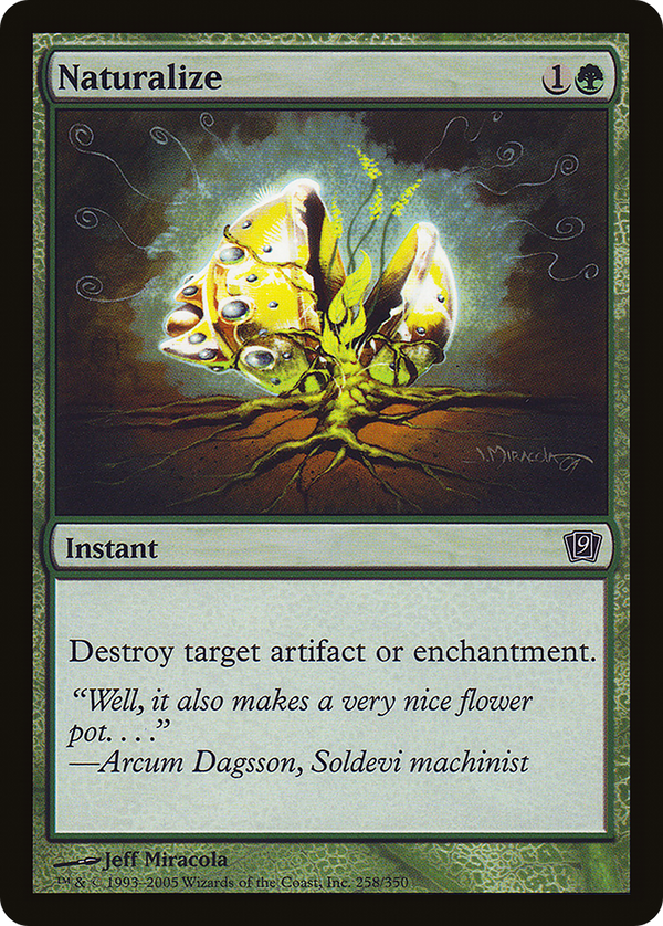 Naturalize (9ED-258) - 9th Edition Foil