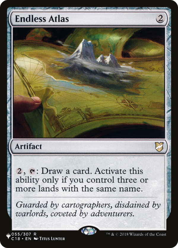 Endless Atlas (LIST-C18-55) - The List