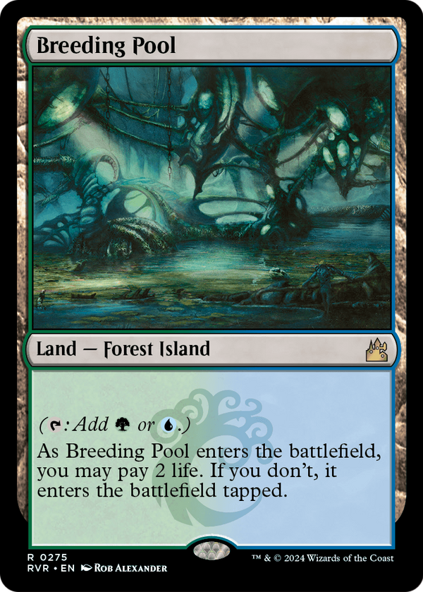 Breeding Pool (RVR-275) - Ravnica Remastered Foil