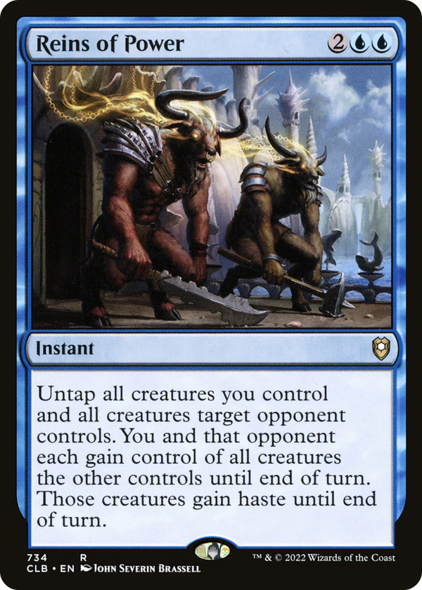 Reins of Power (CLB-734) - Commander Legends: Battle for Baldur's Gate