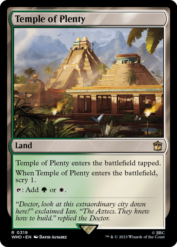 Temple of Plenty (WHO-319) - Doctor Who